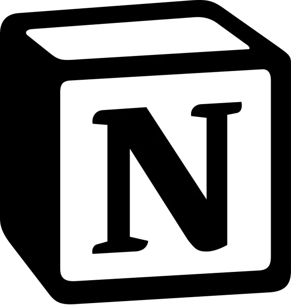 Official Notion logo; this guide discusses Notion AI as a possible tool.